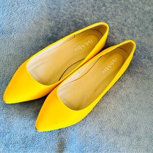 Bella Marie Sunny Yellow Flats